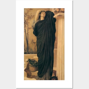 Electra At The Tomb Of Agamemnon by Frederic Leighton Posters and Art